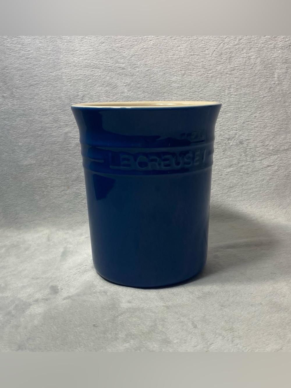 Le Creuset Utensil Holder Crock Marseille Blue